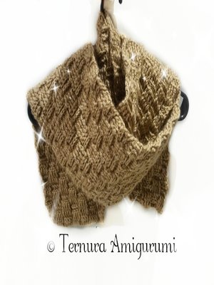 Crochet pattern scarf - ebook